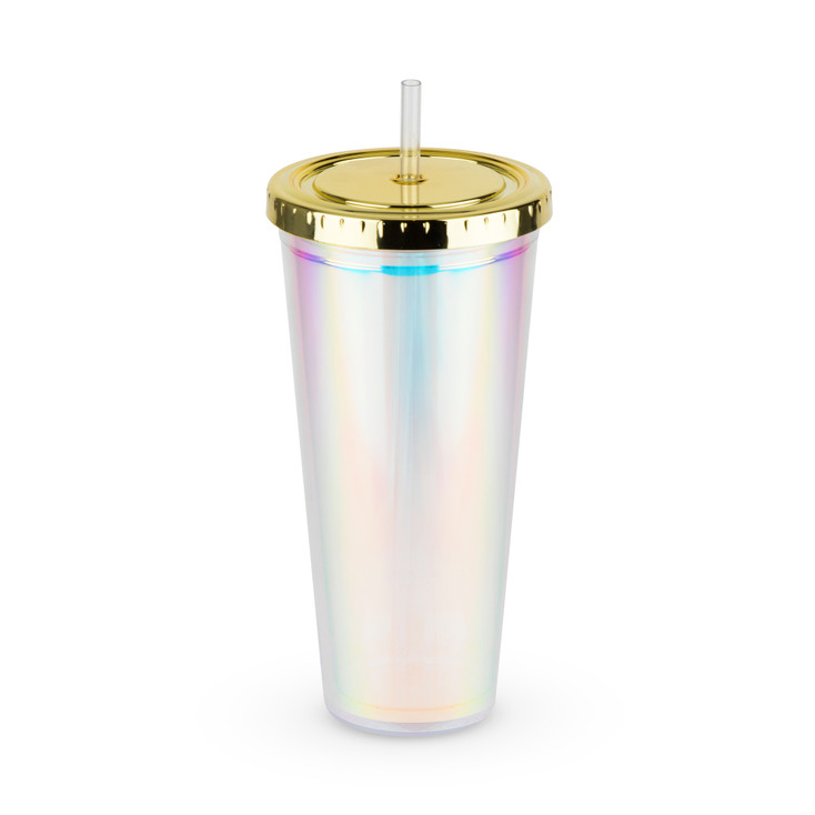 Iridescent Drink Tumbler by Blush