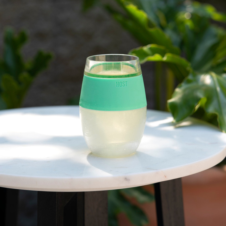 Wine FREEZE in Mint Wine Glass by Host