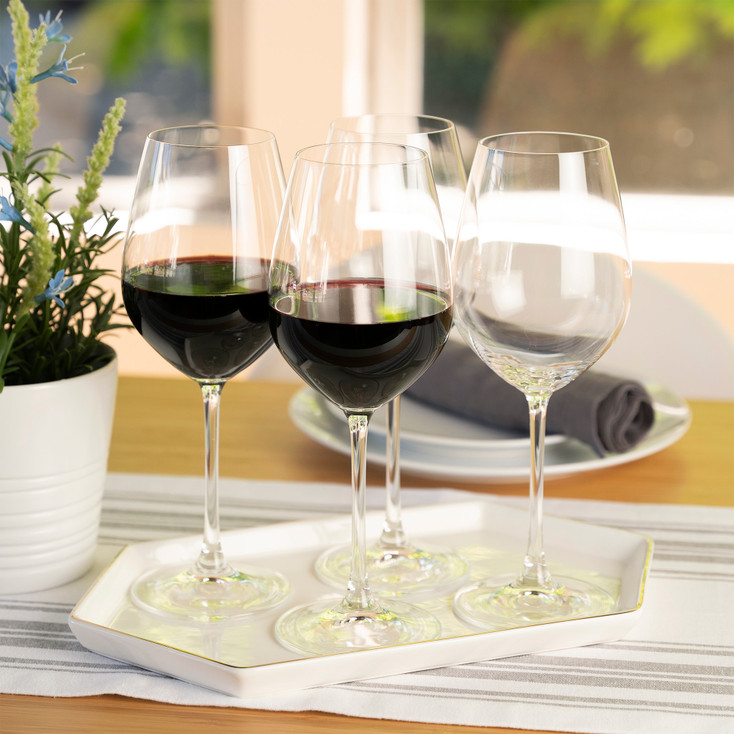 Spiegelau Salute 19.4 oz Red Wine Glasses, Set of 4