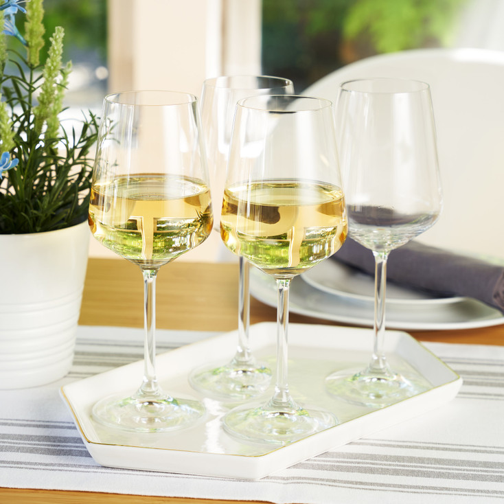Spiegelau Style 15.5 oz White Wine Glasses, Set of 4