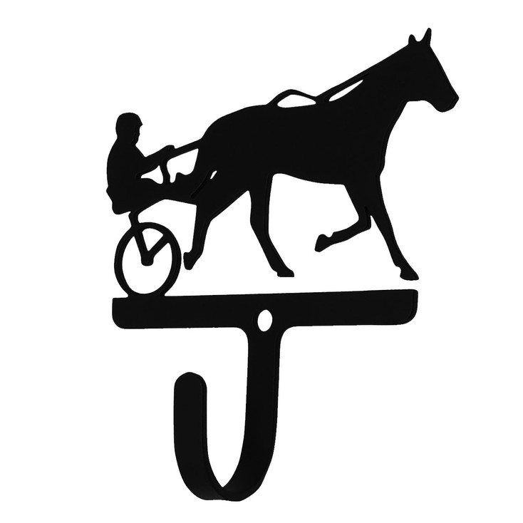 Harness Racing Small Metal Wall Hook