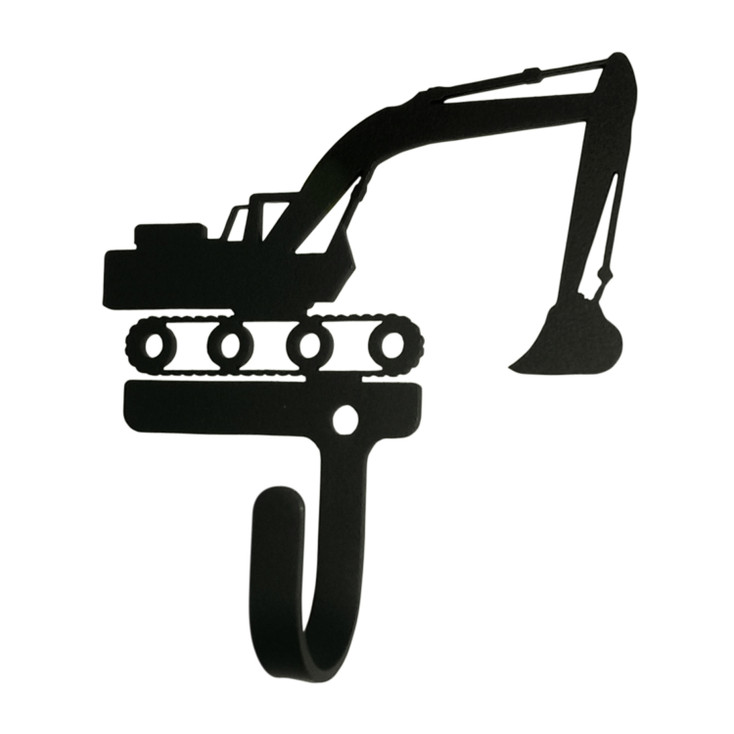 Excavator Small Metal Wall Hook