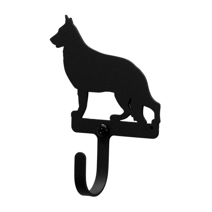 German Shepherd Dog Small Metal Wall Hook