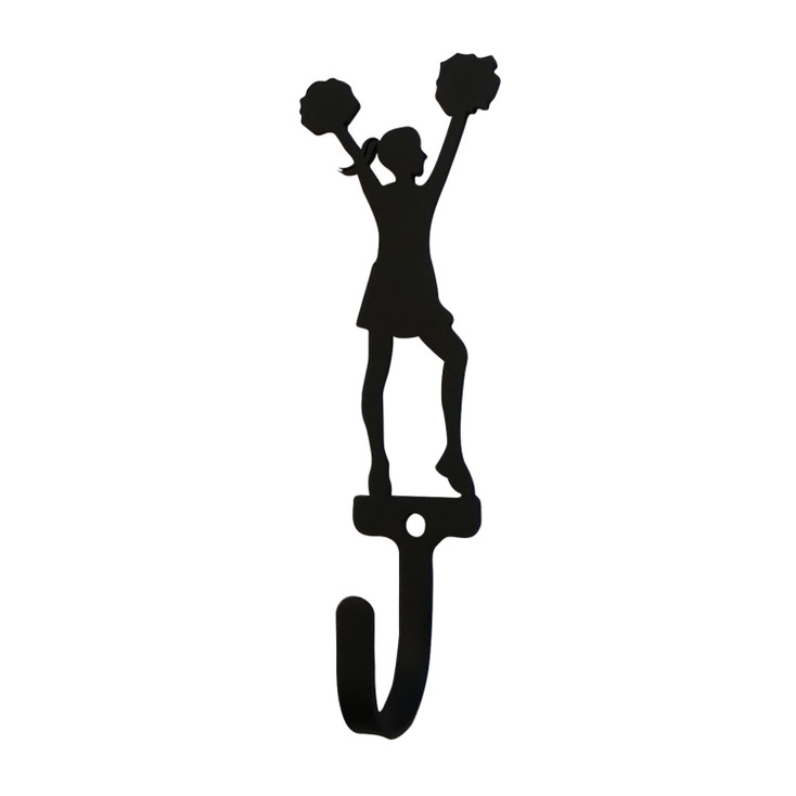 Woman/Girl Cheerleader Small Metal Wall Hook