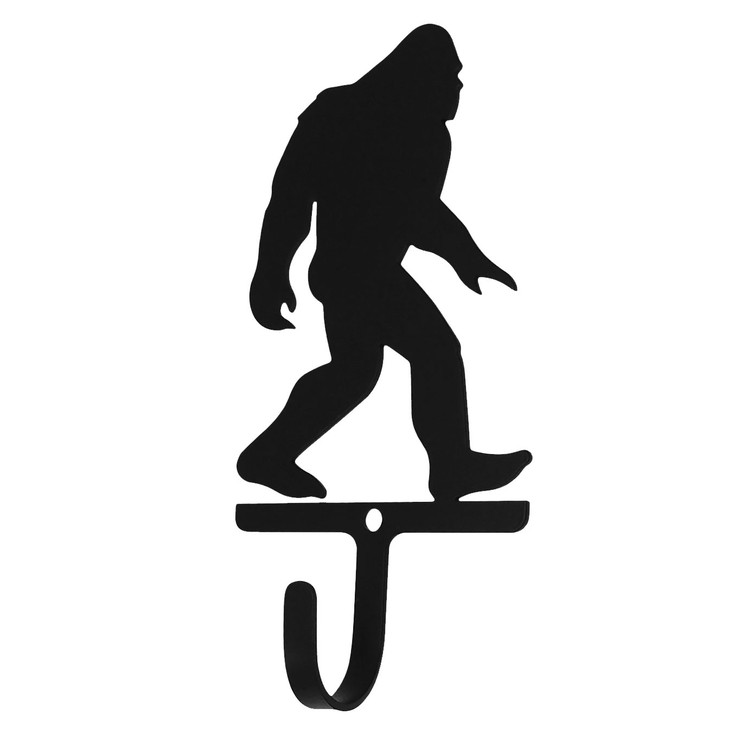 Big Foot Man Small Metal Wall Hook