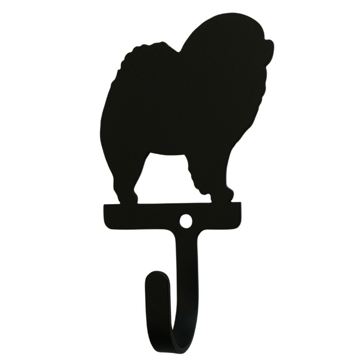 Chow Chow Dog Small Metal Wall Hook