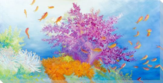 Shoaling Doesn't Spoil Independence Wrapped Canvas Giclee Print