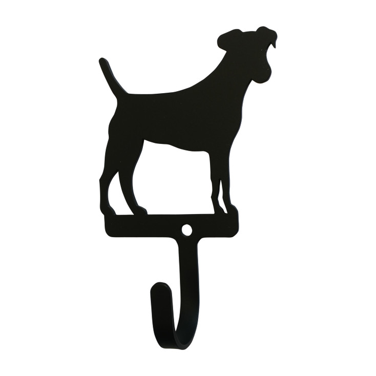 Jack Russel Terrier Dog Small Metal Wall Hook