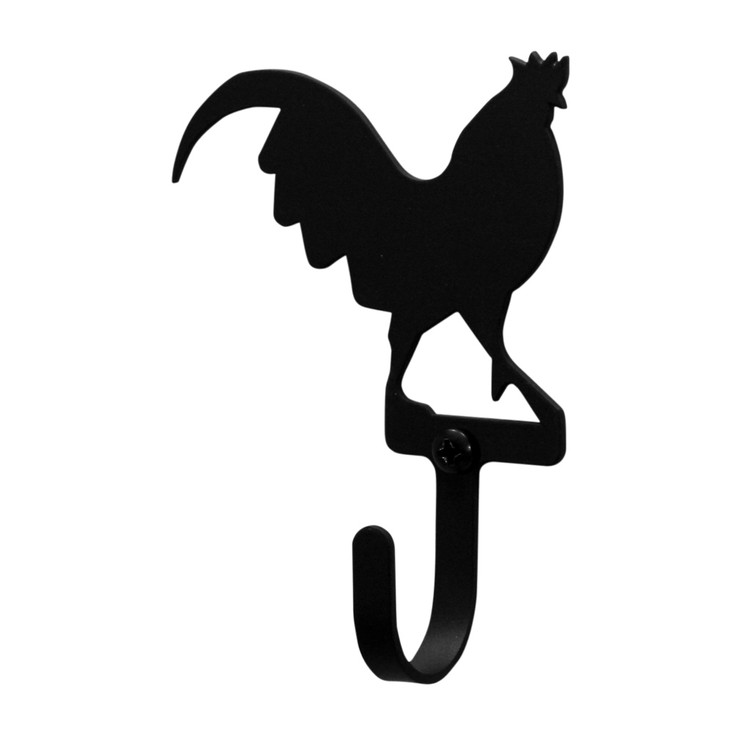 Rooster Small Metal Wall Hook