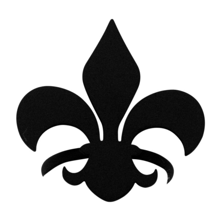 Fleur-de-lis Metal Napkin Ring
