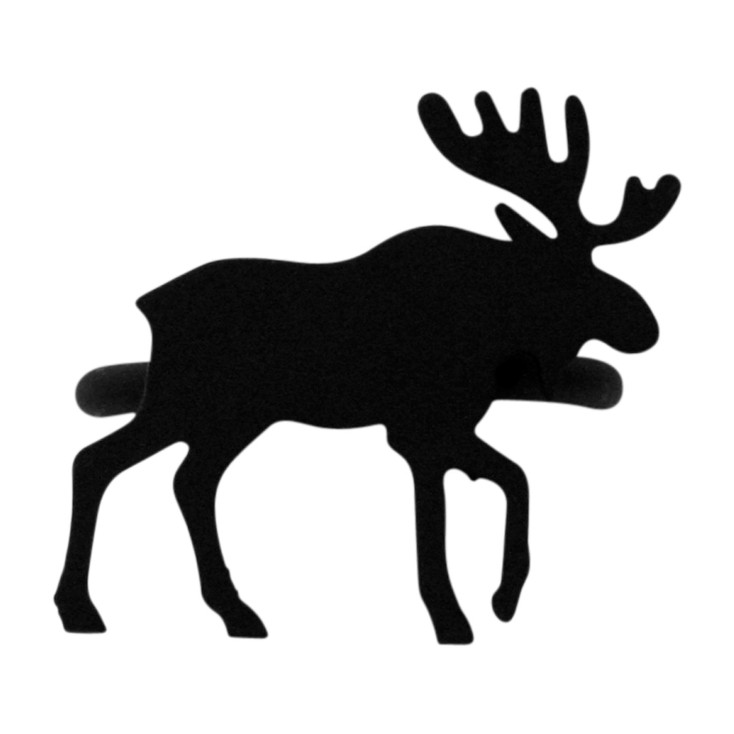 Moose Metal Napkin Ring