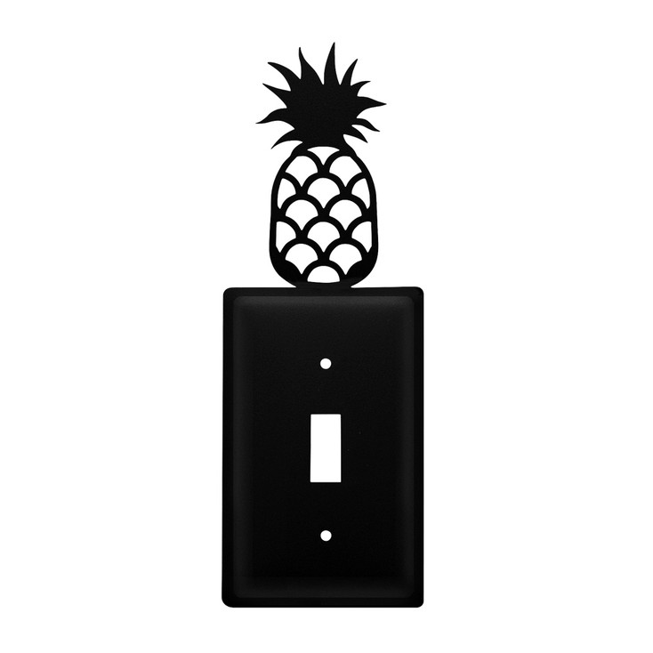 Pineapple Single Toggle Metal Switch Plate Cover