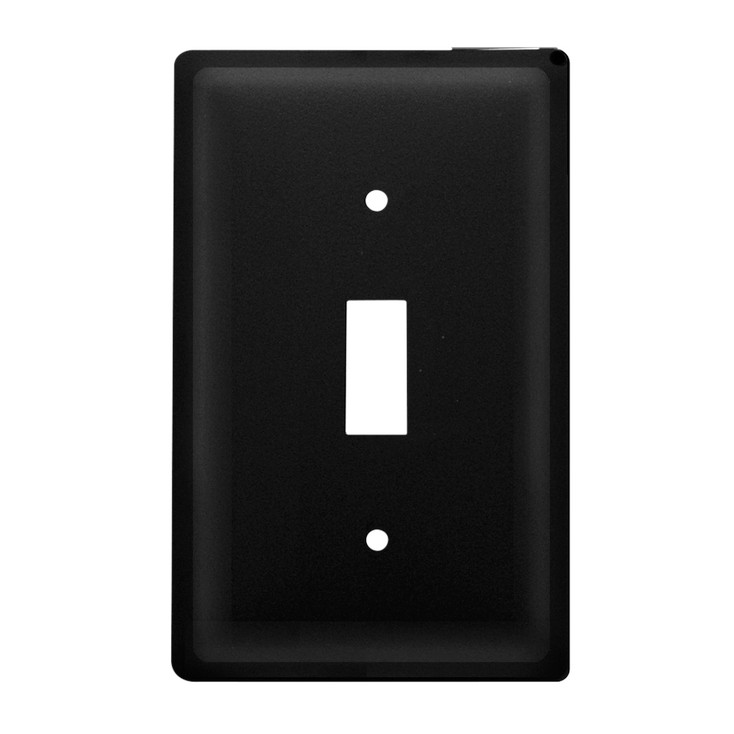 Plain Single Toggle Metal Switch Plate Cover