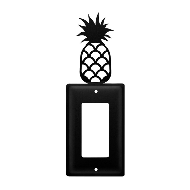 Pineapple Single Rocker (GFCI) Metal Switch Plate Cover