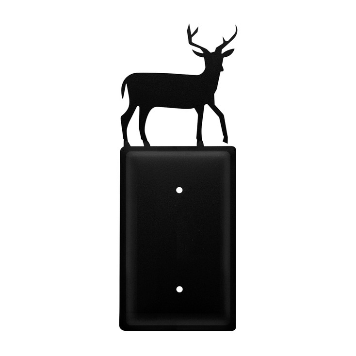 Deer Single Blank Switch Plate Cover