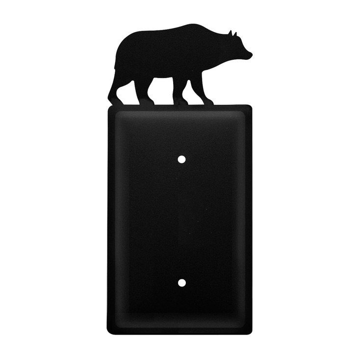 Bear Single Blank Switch Plate Cover
