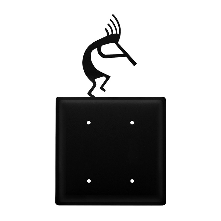 Kokopelli Double Blank Switch Plate Cover