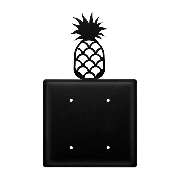 Pineapple Double Blank Switch Plate Cover