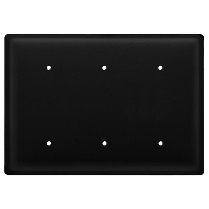 Plain Triple Blank Switch Plate Cover