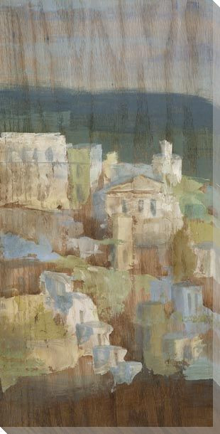 Mediterranean Composition I Wrapped Canvas Giclee Art Print Wall Art