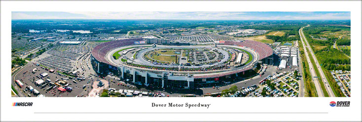 Dover International Speedway Aerial Panoramic Art Print