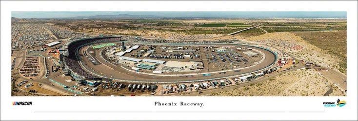 Phoenix Raceway Aerial Panoramic Art Print
