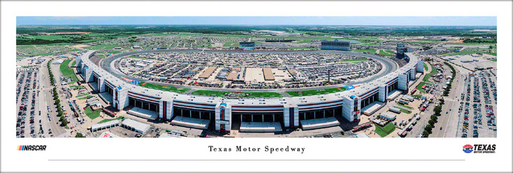 Texas Motor Speedway Sprint Cup Series Aerial Panoramic Art Print