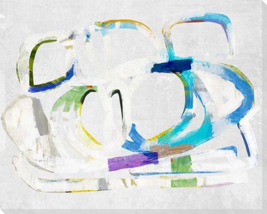 Fluid Situation 1 Wrapped Canvas Giclee Art Print Wall Art