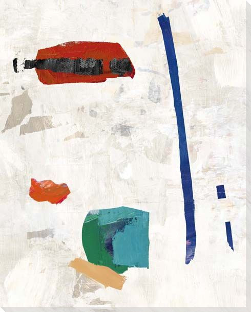 Informal Abstractions 2 Wrapped Canvas Giclee Art Print Wall Art