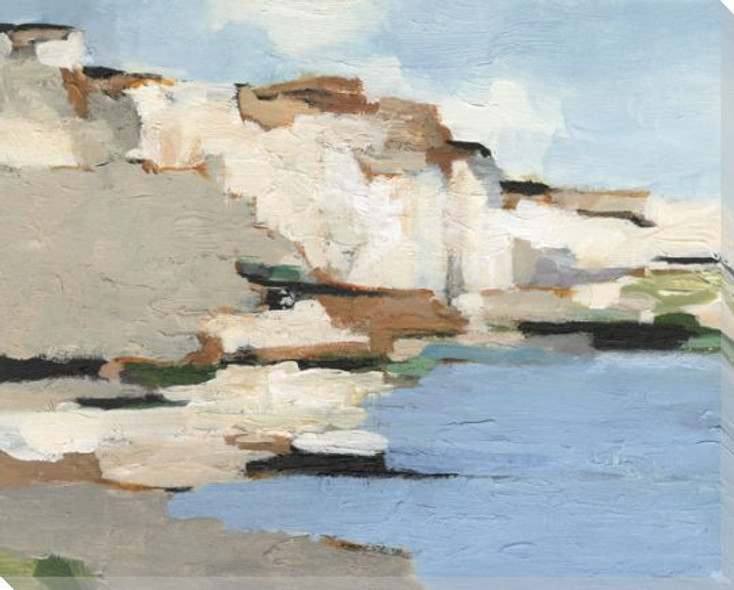 White Rock Cliffs I Wrapped Canvas Giclee Art Print Wall Art