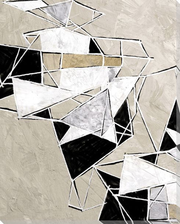 Geometric Studies 2 Wrapped Canvas Giclee Art Print Wall Art