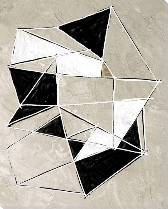 Geometric Studies 1 Wrapped Canvas Giclee Art Print Wall Art