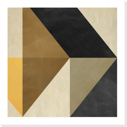 Geometric Sequence 4 Wrapped Canvas Giclee Art Print Wall Art