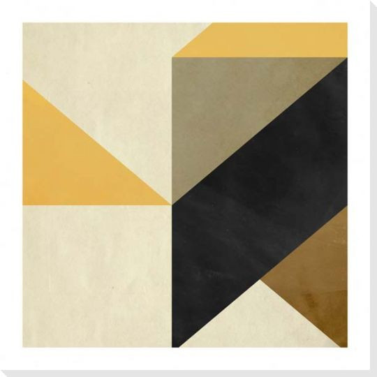 Geometric Sequence 3 Wrapped Canvas Giclee Art Print Wall Art