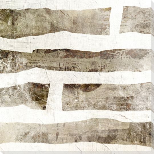 Linear Constructs II Wrapped Canvas Giclee Art Print Wall Art