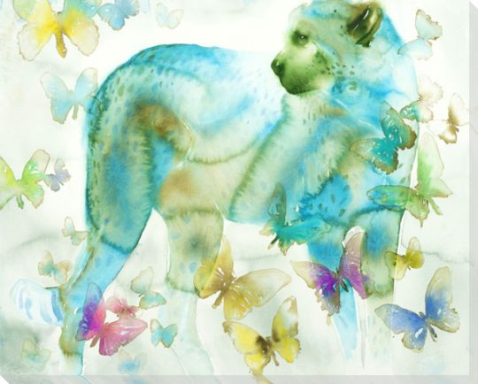 Disturbing the Peace Wrapped Canvas Giclee Art Print Wall Art