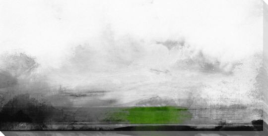 Green is Gold Wrapped Canvas Giclee Print Wall Art