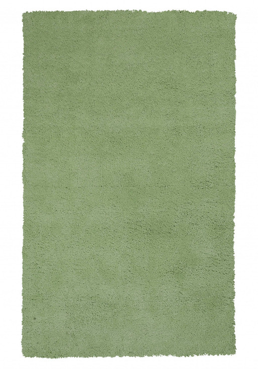 2' x 4' Spearmint Green Indoor Shag Rug