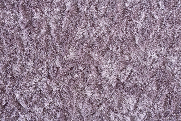 2' x 6' Purple Shag Tufted Handmade Runner Rug