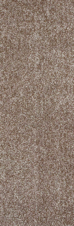 2' x 8' Beige Heather Plain Runner Rug