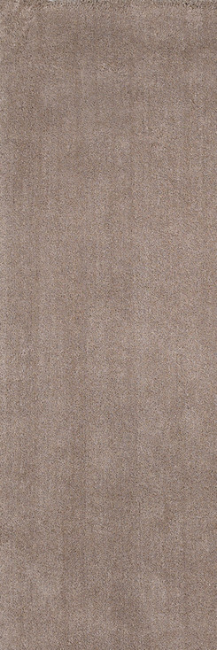 2' x 8' Beige Plain Runner Rug