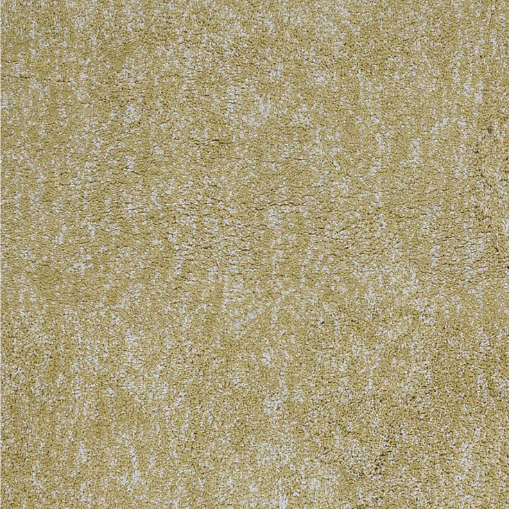 2' x 8' Yellow Heather Indoor Shag Runner Rug