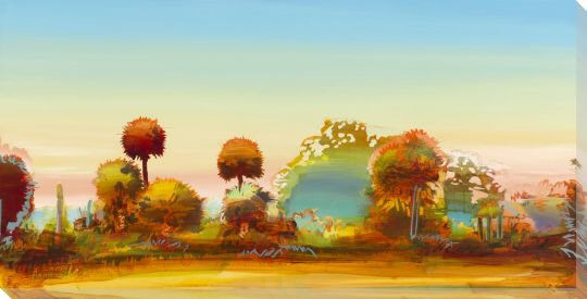 Looking For Daws Trees Wrapped Canvas Giclee Print Wall Art