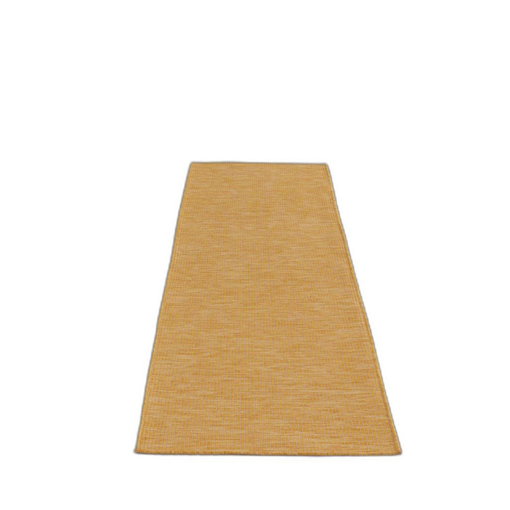 2' x 8' Yellow Power Loom Runner Rug