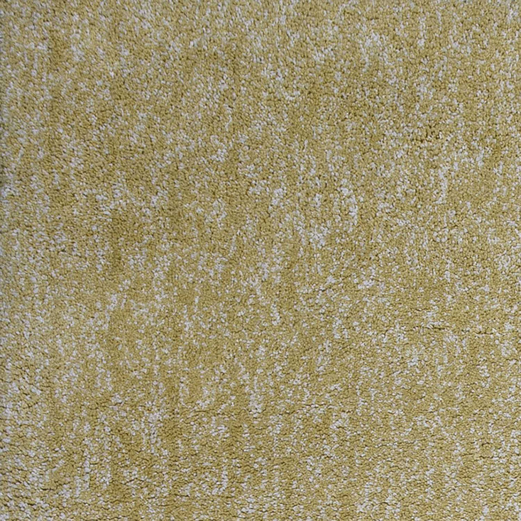 3' x 5' Yellow Heather Plain Area Rug