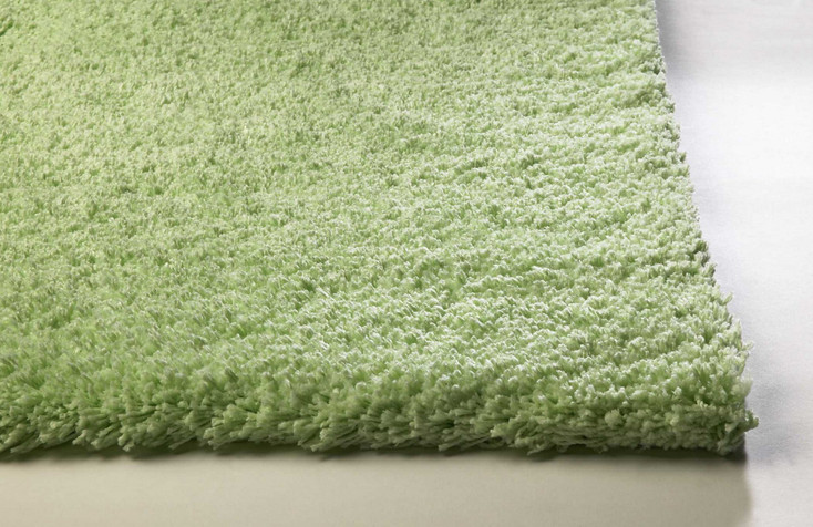 3' x 5' Spearmint Green Indoor Shag Rug