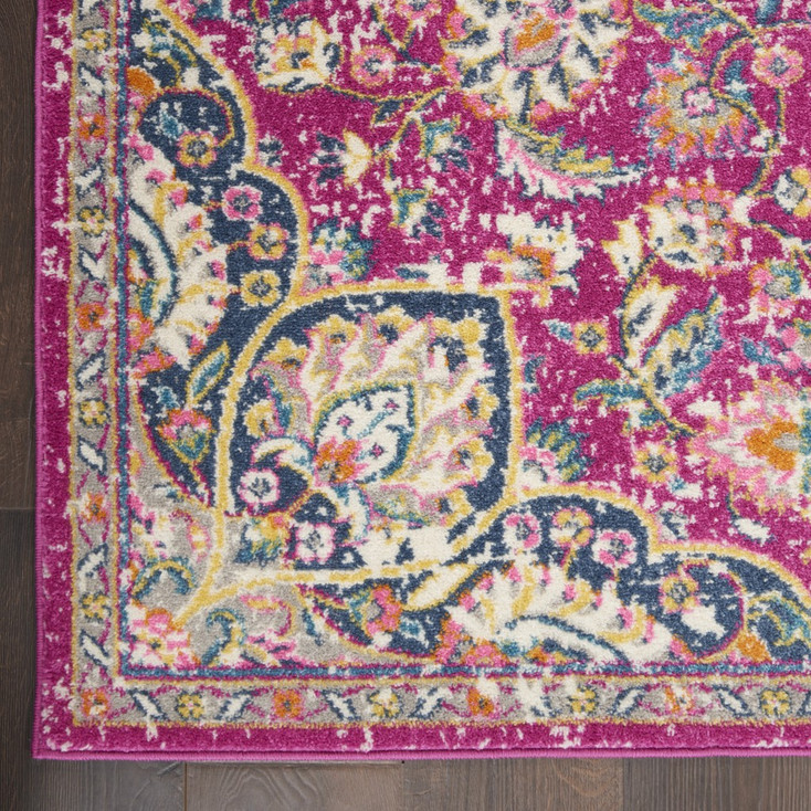 4' x 6' Pink Dhurrie Area Rug