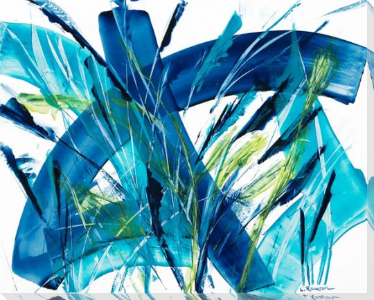Pampas II Wrapped Canvas Giclee Print Wall Art