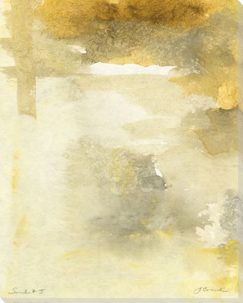 Sun Light 1 Wrapped Canvas Giclee Print Wall Art