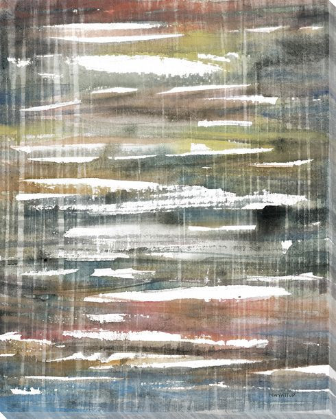 Lake Surface Wrapped Canvas Giclee Print Wall Art